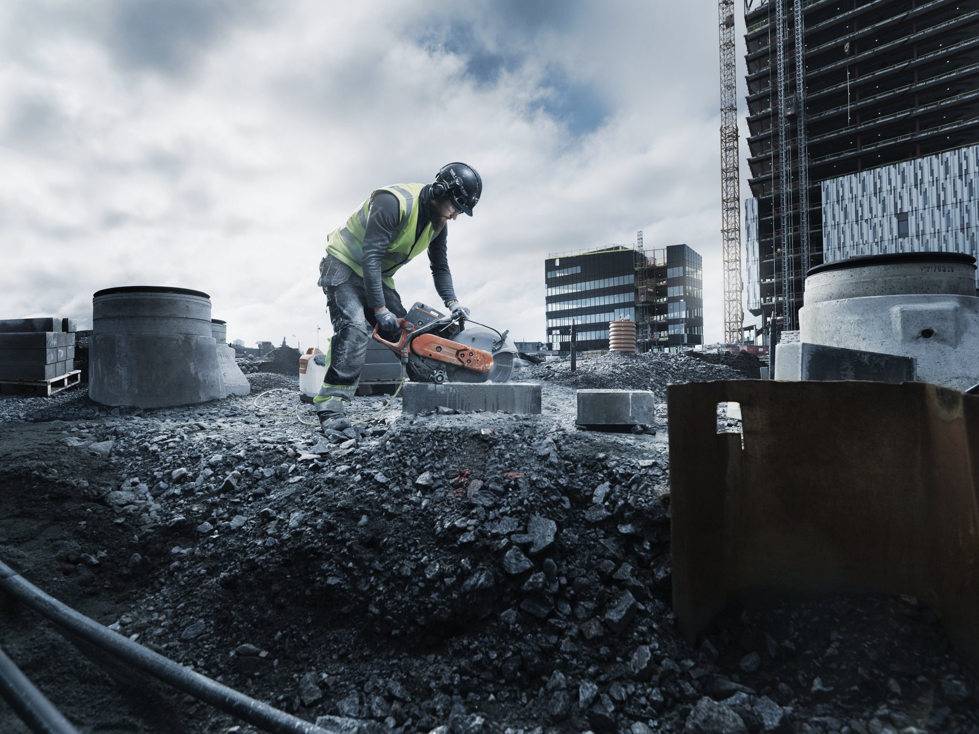 Commercial equipment supporting active business operations