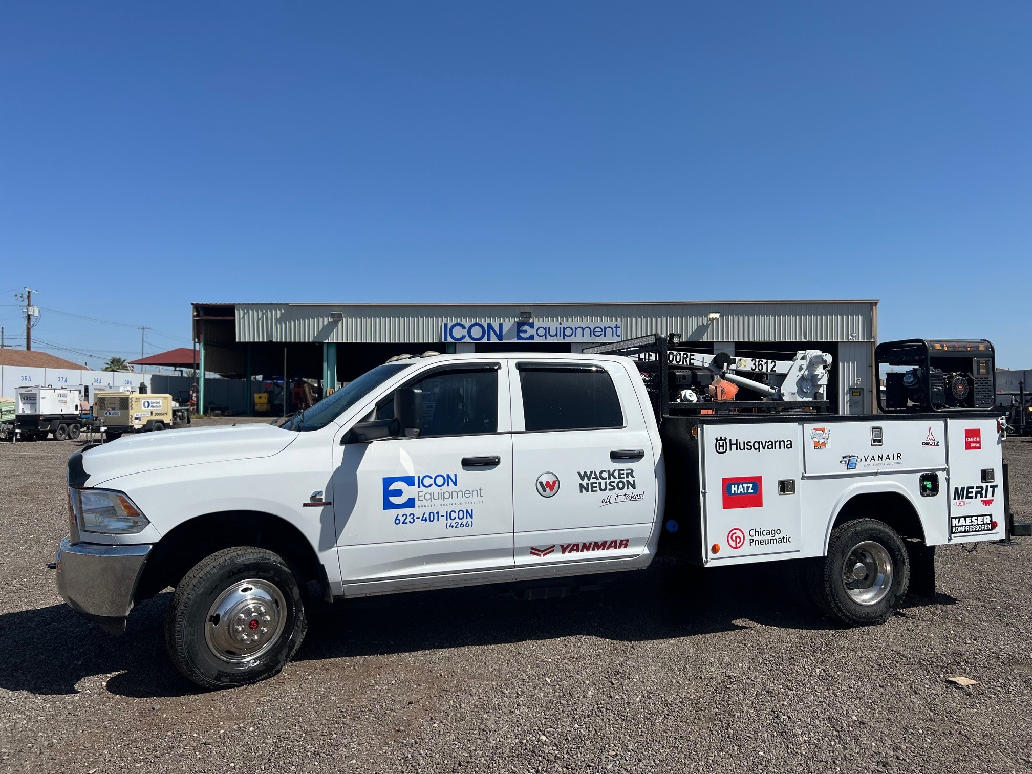 ICON Equipment mobile service truck